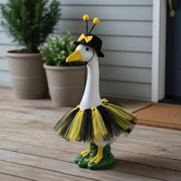 Bee-Themed Goose Outfit Black and Yellow Bee Themed Goose Outfit Washable