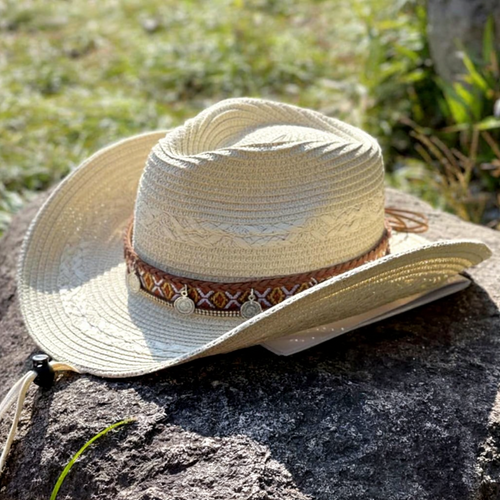 Sun Hat, Wide Brim Cowboy Style, Summer Beach Protection