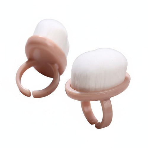 Nail Dust Loop Brush Compact Finger Loop Nail Brush Travel Use