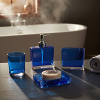 4 Pieces Acrylic Bathroom Vanity Set Bath Organizer for Restroom, Washroom