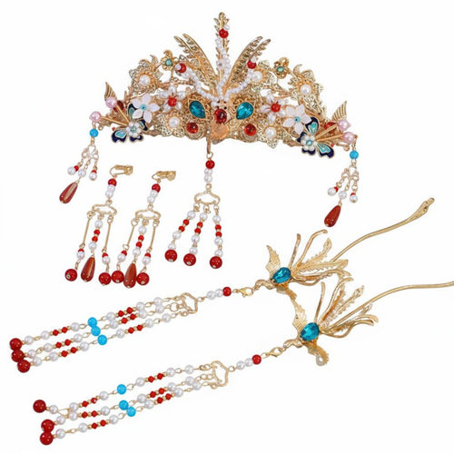 Chinese Traditional Chinese Attire Hair Accessories Intricate Elaboration Ing Traditional Chinese Attire Hair Accessory Ancient