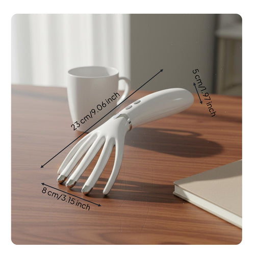 Electric Scalp Massager Rechargeable Handheld Head Massager Heating Function