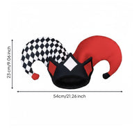 Jester Costume Hat Festive Design Harlequin Hat Fun Gift