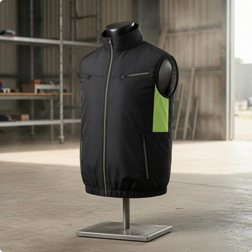 Sleeveless Cooling Vest Mesh Side Panels Clothing Breathable for Outdoor Summer
