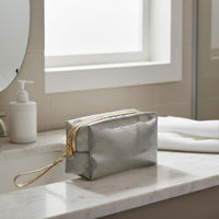 Transparent PVC Makeup Bag Easy to Clean Transparent PVC Travel Pouch for Trip