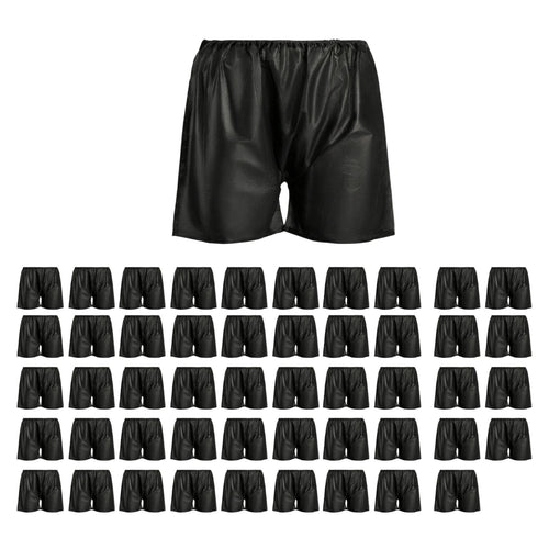 50 Pieces Disposable Men's Boxer Shorts Lightweight for Travelers