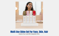 Sparkle Gel, Pearlescent, Multi-Color Set, Face, Carnival Makeup