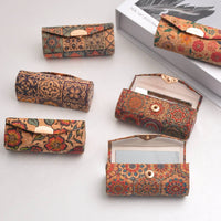 Lipstick Case with Mirror Chinese Design Folding Lipstick Case Keeps Bag Clean