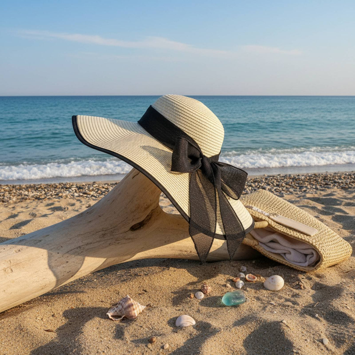 Large Border Beach Hat Protection Headwear Lightweight for Outdoor
