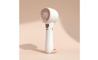 Portable Digital Display Mini Fan Adjustable Speed Settings Handheld Personal Fan 3-in-1 Versatility for Students, Commuters, Dorm, Outdoor