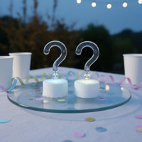 LED Number Candle Battery Operated Acrylic Digital Candle Flameless for Children