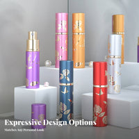 10ml Mini Spray Bottle Lightweight Refillable Perfume Spray Bottle Refillable Perfume Spray Dispenser Leak-Resistant for Gym