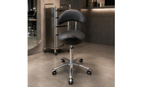 Ergonomic Saddle Chair Rotating Saddle Chair Metal Base