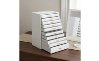 10-Layer Jewelry Box Dust Resistant Drawer Jewelry Case for Vanity