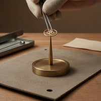 Copper Balance Wheel Stand Fine Workmanship Watch Balance Wheel Stand