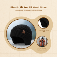 Knitted Head Cap Sports Running Warm Unisex