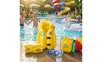Child Flotation Vest Thickened Training Swim Vest High Collar for Children