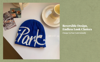 Knit Winter Hat, Double Layer, Warm Soft