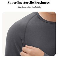 Men's Long Johns, Breathable Thermal Underwear for Sports