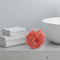 Silicone Bath Brush Hexagonal Scrub Brush Flexible Bristles