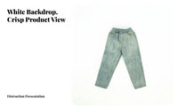 1/6 Scale Doll Jeans Trendy Design 1/6 Scale Jeans Realistic Texture