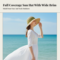 Foldable straw sun hat for women