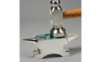 Steel Jewelry Anvil Long-Lasting Curved Anvil Rust-Resistant for Bench