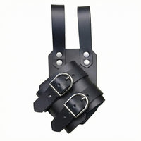 Leather Blade Frog Multiple Holes Belt Blade Frog Sturdy