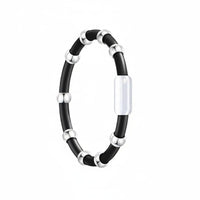 Body Static Remover Band Sweatproof Silicone Beaded Wristband Lightweight