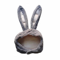 Cosplay Ear Hood Cute Cuddly Hare Hat Photo Prop Soft Hare Headwear for Girls, Cosplay