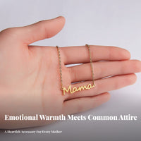 Mama Necklace Elegant Design Mother Necklace Versatile Design for Mothers, Moms