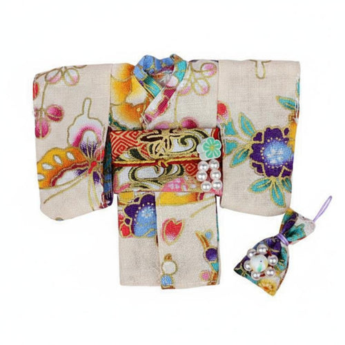 Doll Kimono Set Traditional BJD Doll Kimono Outfit Collectible Toy Apparel