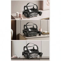 Makeup Bag with Adjustable Dividers Sturdy Cosmetic Organizer Case Waterproof