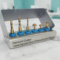 6 Pieces Lateral Approach Reamer Kit Precision Sinus Lift Kit