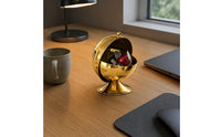 Spherical Storage Jar Mirror Shine Table Decor Airtight for Desktop, Countertop
