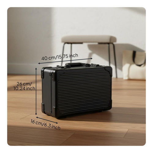 Lighted Makeup Case Large Capacity Makeup Case with Mirror Removable Dividers Portable Cosmetic Organizer for Salon
