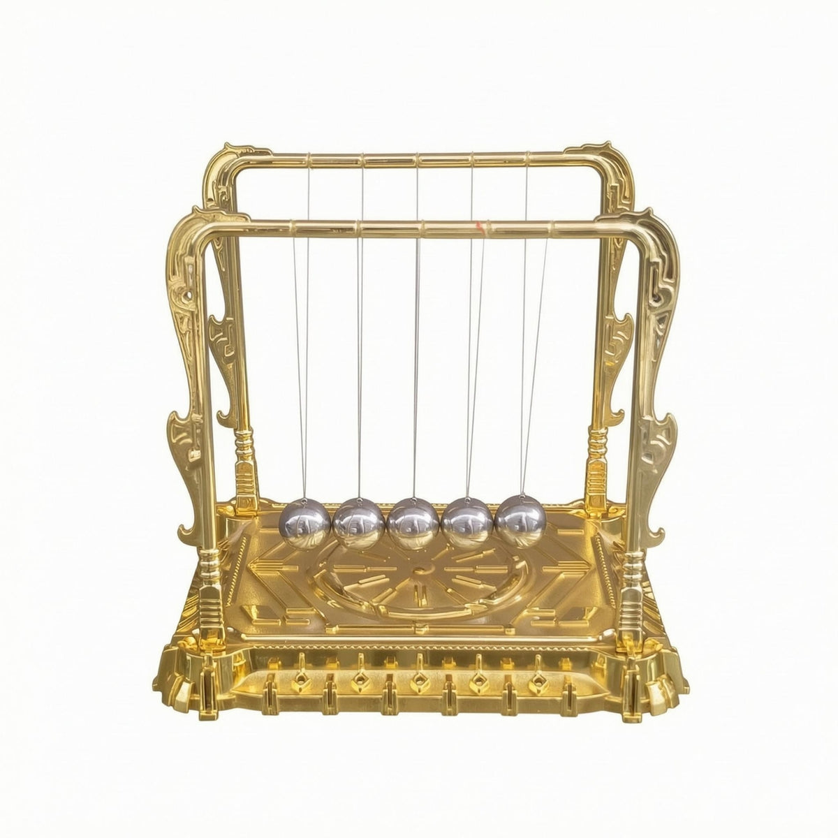 Newton's Cradle Decorative Swinging Ball Desk Decor Desktop Decoration