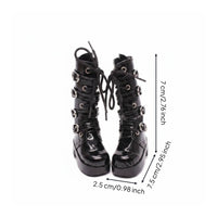 BJD Doll Boots Buckles Toy Accessory Realistic Design