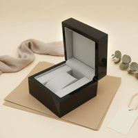 High Gloss Watch Gift Box Soft Safeguarding Interior Single Watch Box Individual Accessory Storage Sturdy Construction
