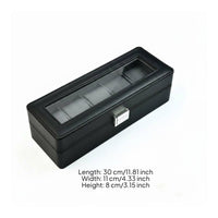 12-Slot Watch Box Dust Protection 12 Slot Watch Box Scratch-Resistant Corners