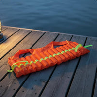 Foam Life Vest Inflation-without Portable Flotation Vest High Visibility