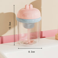 Electric Foaming Cup Ribbed Facial Wash Foamer Raised Buttons