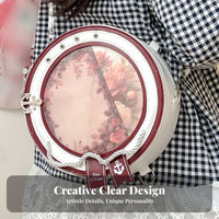 Adjustable Straps Convertible Pin Display Backpack Versatile Design Pin Display Purse for Conventions, Casual Outings