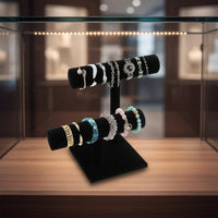 Velvet Bracelet Display Stand Scratch Resistant Velvet Jewelry Organizer