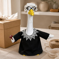 Judge Goose Costume Novelty Outdoor Decor Holiday Theme for Garden