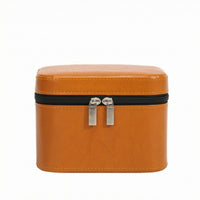 Zip-Around Bracelet Box Compact Hard Shell Bracelet Case Sturdy Construction
