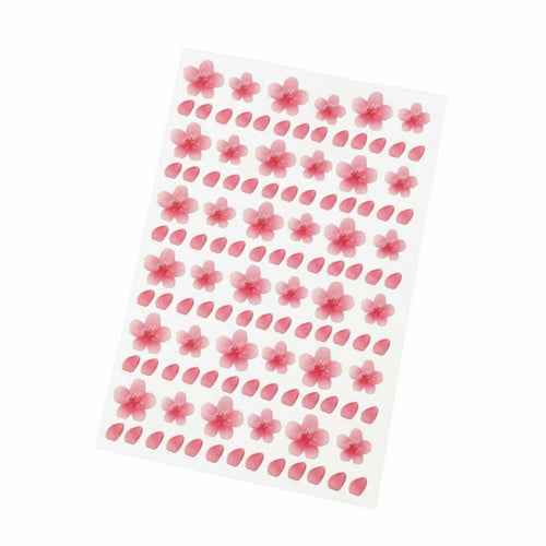 Floral Face Sticker, Rose Floral Makeup, Stage, Creative Nail Art