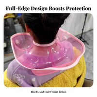 Prevents Spills Hair Perm Neck Tray Thickened Design Shoulder Water Collect Ing Basin Soft Textile Border for Barbers, Clients