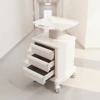 Salon Beauty Rolling Trolley Cart Modern Beauty Trolley Stable for Salons, Spas