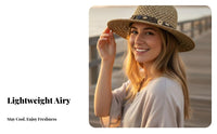 Cowboy Hat, Ecuadorian Fedora, Frontier Style, Millennial Y2K Sweet Cool, Jazz Straw Hat, Holiday Accessory, Autumn Design